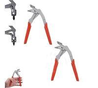 Plastic Clip Removal Tool, Heavy Duty Car Fastener Remover, Car Clip Pliers and Disassembly Tool,Multi-Functional Panel Clip Removal Pliers for Car Repair Work,Trim Clip,Rivet&Interior Panel (2 pcs)