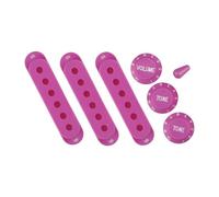 Plastic Electric Guitar Pickup Cover Single Coil Covers With Volumes Tone Control Knob Electric Guitar Accessories Single Coil Pickup Cover Volumes Tone Knobs Switches