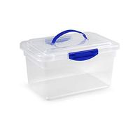 Plastic Force - Scatola No 25 (9 L) Trasparente, 23,5 x 35,5 x 20 cm