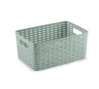 Plastic Forte Cesta Rattan Nº3 10Litri 33 x 22 x 16