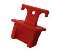 Plastic Hardware Store Tappo Coperchio Copriconnettore in Plastica (HDPE) per Proteggere Porte Hub Ethernet RJ45 da Polvere e umidità - Rosso - 100 Pezzi