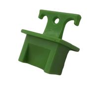 Plastic Hardware Store Tappo Coperchio Copriconnettore in Plastica (HDPE) per Proteggere Porte Hub Ethernet RJ45 da Polvere e umidità - Verde - 100 Pezzi