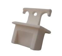 Plastic Hardware Store Tappo Coperchio Copriconnettore in Plastica (HDPE) per Proteggere Porte Hub Ethernet RJ45 da Polvere e umidità - Bianco - 100 Pezzi
