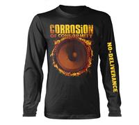 Plastic Head Corrosion of Conformity 'Deliverance' Black Long Sleeve Shirt S Bla
