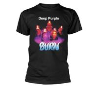 Plastic Head Deep Purple Burn Band Logo T Shirt Size XL