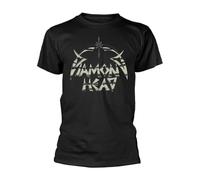 Plastic Head Diamond DH Logo, T-Shirt Uomo, Nero (Black), Large