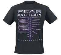 Plastic Head Fear Factory Demanfacture Tsfb, T Shirt Uomo, Nero, M