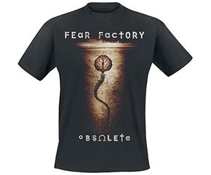 Plastic Head - Fear Factory Obsolete TSFB, T-Shirt Uomo, Schwarz - Schwarz, Größe L