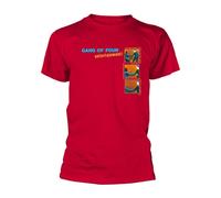 Plastic Head Gang of Four 'Entertainment' Red T-Shirt XL
