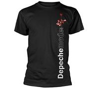 Plastic Head Maglietta Ufficiale Depeche Mode - Violator Side Rose, in Cotone Nero Nero XXL