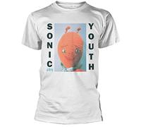 Plastic Head Sonic Youth Dirty Mens T-Shirt Bianca Bianco L