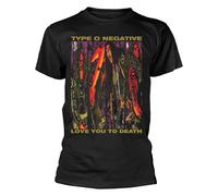 Plastic Head Type O Negative Love You to Death T Shirt XL Black