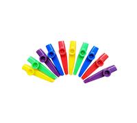 Plastic Kazoos Musical Instruments with Kazoo Flute Diaphragms for Gif