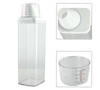 Plastic-Laundry Lavatoi Polvere Contenitore Sapone Detergenti Scatola Coperchio
