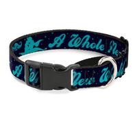 Plastic Martingale Collar Aladdin & Jasmine Silhouette A WHOLE NEW WORLD WIDE-Sm