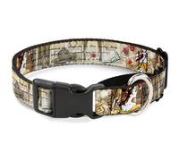 Plastic Martingale Collar Belle Sketch Poses/Story Script Medium 11-17"
