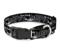 Plastic Martingale Collar Brooklyn New York Medium 11-17"