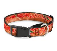 Plastic Martingale Collar Chicago Style Pizza Vivid Medium 11-17"