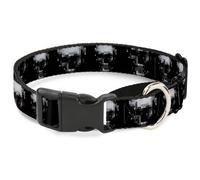 Plastic Martingale Collar Dark Knight Large 15-26"