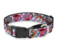 Plastic Martingale Collar Donuts & Coffee Cartoon2 Medium 11-17"