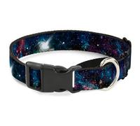 Plastic Martingale Collar Galaxy Collage Large 15-26"