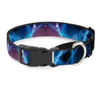 Plastic Martingale Collar Galaxy Swirl/Shining Stars Large 15-26"