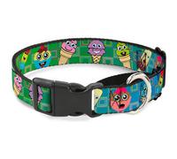 Plastic Martingale Collar Ice Cream Cone & Popsicle Expressions/Squares Multi Co