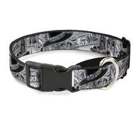 Plastic Martingale Collar Mi Vida Loca WIDE-Medium 16-23"
