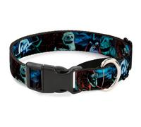 Plastic Martingale Collar Nightmare Before Christmas Jack, Oogie Boogie, Santa S