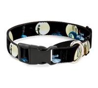 Plastic Martingale Collar Nightmare Before Christmas Jack & Sally Moon Scenes Me