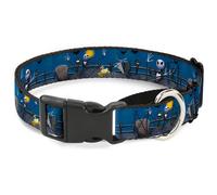 Plastic Martingale Collar Nightmare Before Christmas Jack, Zombie Duck & Zero Ce