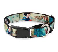 Plastic Martingale Collar Snow White/Dwarves/Old Witch/Evil Queen Scenes Large 1