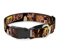 Plastic Martingale Collar Snow White & the Seven Dwarfs Scenes Small 9-15"