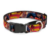 Plastic Martingale Collar Superman Unchained Explosion Action Pose/Wraith/Shield