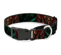 Plastic Martingale Collar Tattoo Johnny-Zombie King Large 15-26"