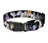 Plastic Martingale Collar Villains Hexing Princess' Scenes Color/Black/White WID