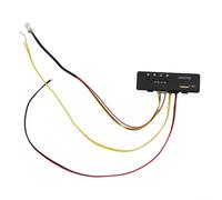 Plastic Metal Music Chip 12V USB Display Module(No.5 12V Bluetooth) | USB port support, 12V power input, replaces broken audio, fits toy cars, easy wire connection