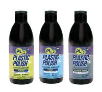 Plastic Polish PlasticaKit 3x250g PL1 PL2 PL3 Acrilico Policarbonato plexiglass