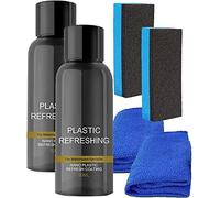 Plastic Revitalizing Coating Agent Set,Plastic Revitalizing Coating Agent, Nano PlasticRefreshing Coating, Automotive Interior Cleaning Agent, PlasticParts Refurbish Agent for Car (30ml-2pcs)