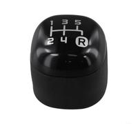 Plastic Shift Knob 5-Gear Black for per fiat Panda 2012-2026 | No drilling needed, simple screw-on installation, saves and effort, per perfect DIY upgrade