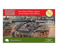 Plastic Soldier Allied Sherman M4A4 and Firefly Tank