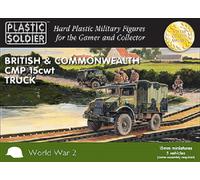 Plastic soldier WW2V15027 - Inglese CMP 15cwt Camion X 5 Plastica Kit 15mm Scala