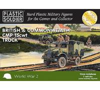 Plastic Soldier WW2V15027 - Kit Plastica Camion British CMP 15cwt 15mm x5