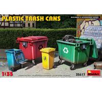 Plastic Trash Cans Diorama Accessory 1:35 Plastic Model Kit MINIART