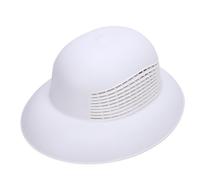 Plastic Vented Beekeeping Helmet, 34.5X29cm Beekeeper Hat for Men and Women with Wide Brim Professional