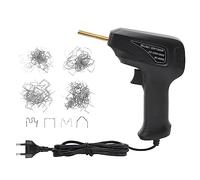 Plastic Welding Machine 50W Hot Rivet Welding Bumper Repair Kit, suitable for car bumpers, with clamps and 4 types of flat head rivets, US plug, 110V.
