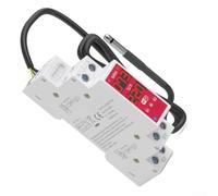 Plastic WiFi igrometro termometro sensore contatto secco | für Tuya Smart App, real-time data, dry contact output, 16A AC load, remote for access anywhere