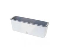 Plastic Window Box Planter with Drain Holes, Outdoor Vegetable & Flower Planter for Kitchen, Balcony, and Living Room