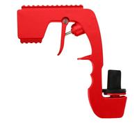 Plastic Wrapped Metal Bubbly Blaster Champagne Bottle Squirt Gun Bar Tool(Red)