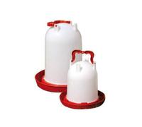 Plastica Abbeveratoio Pollame Combinato Baionetta 6L Abbeveratoio Stalltränke